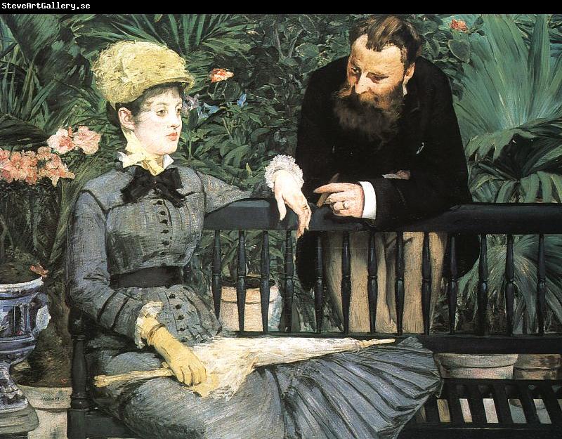 Edouard Manet In the Conservatory